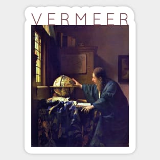 Johannes Vermeer - The Astronomer Sticker